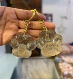 Bone / dog / cat /pet  Name Keychain preserved fur - Image 5