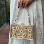 Elegant Floral Clutch