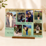 Trip memories frame with stand