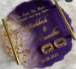 Engagement Ring Ceremony Platter / frame - Image 2