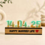 Date Stand for display / office / gifting/ anniversary