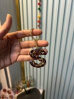 Letter / Alphabet/ flower preservation Keychains - Image 6