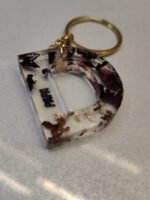 Letter / Alphabet/ flower preservation Keychains - Image 14