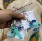 Letter / Alphabet/ flower preservation Keychains - Image 15