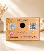 QR code scanner frame for brand / salon / business